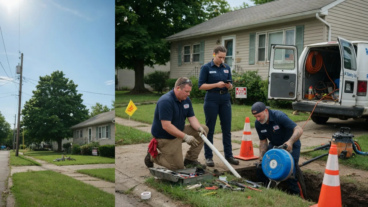 Sewer Line Repair in West Millgrove, OH near me